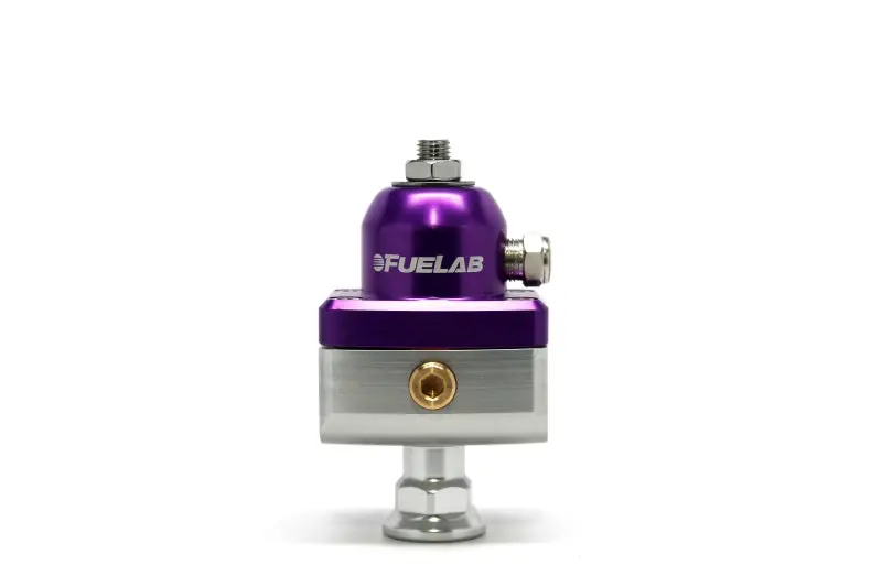 Fuelab 575 Adjustable High-Pressure Fuel Pressure Regulator – Purple, -6 An Inlet & Dual -6 An Outlets (25–65 Psi) 1