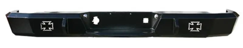 Iron Cross Heavy-Duty Gloss Black Rear Bumper For 1994–2001 Dodge Ram 1500/2500/3500 1