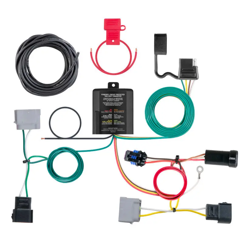 Curt Custom 4-Way Flat Trailer Wiring Harness – Plug-And-Play Kit For 2011–2019 Dodge Journey 1