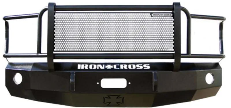 Iron Cross Heavy-Duty Primer-Finished Grill Guard For 2011–2016 Ford Super Duty F-250/F-350/F-450 1