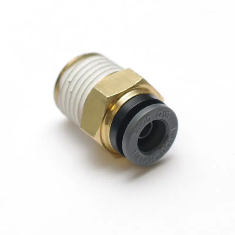 Ridetech Straight Airline Fitting: 3/8" Npt To 1/2" Air Hose Adapter 1