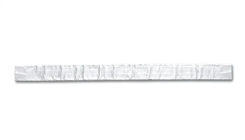 Vibrant Extremeshield Flexible Exhaust Tubing – 1.25-Inch Od, 5-Foot Length, Silver Finish 1