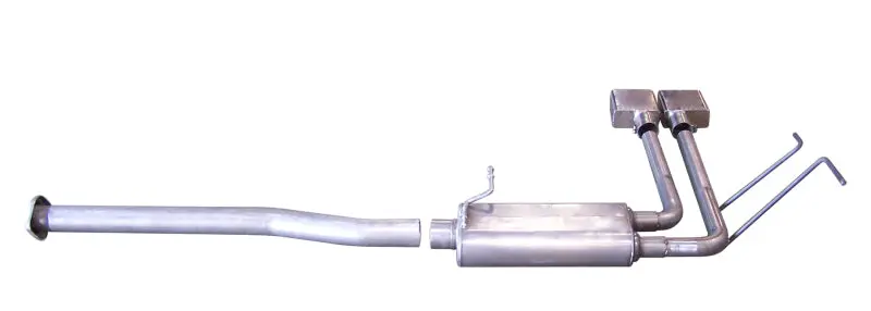 Gibson Stainless Steel Cat-Back Exhaust For 2008–2009 Chevrolet Silverado 1500 Ls (4.8L V8) – 2.5-Inch Diameter 1