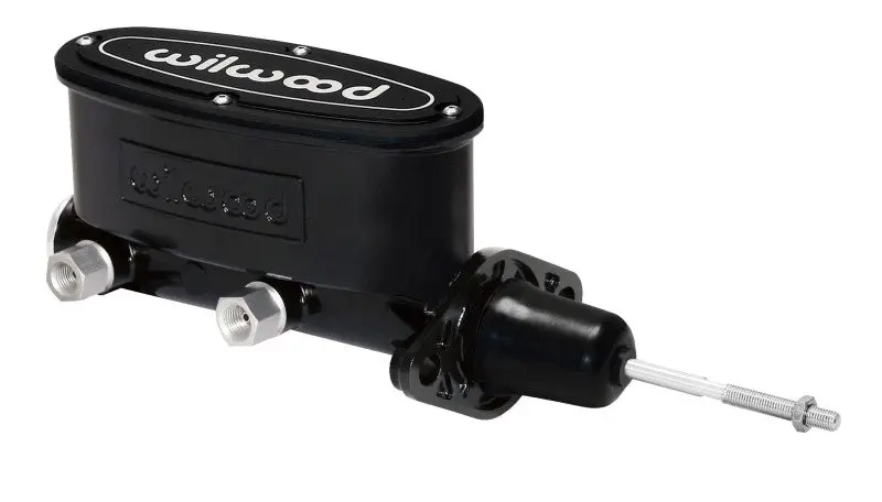 Wilwood High Volume Tandem Master Cylinder - 7/8In Bore Black-W/Pushrod 1