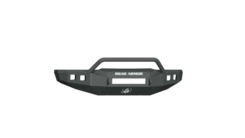 Road Armor Stealth Front Bumper With Pre-Runner Guard For 2015–2018 Ram Rebel 1500 – Textured Black 1