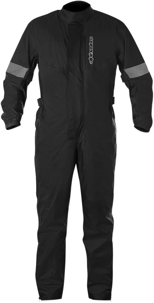 Alpinestars Hurricane Waterproof Motorcycle Rainsuit – Black, Medium (Model 3264617-10-M) 1
