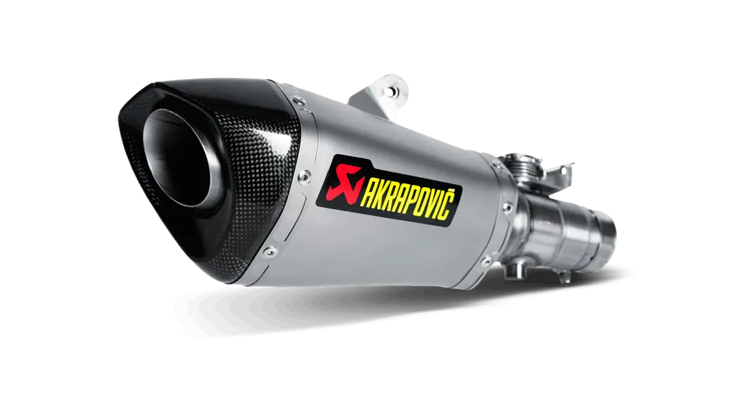 Akrapovic Titanium Slip-On Exhaust System For 2010–2016 Yamaha R6 1