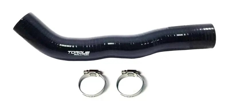 Torque Solution Black Bypass Valve Hose For 2007–2013 Mazdaspeed 3 1
