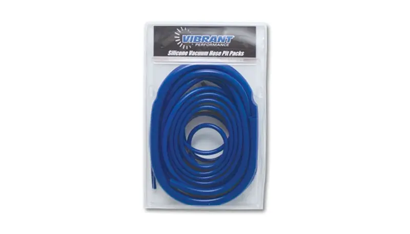 Vibrant Silicone Vacuum Hose Kit – Pit Blue: Includes 5Ft (1/8"), 10Ft (5/32"), 4Ft (3/16"), 4Ft (1/4"), And 2Ft (3/8") Lengths 1