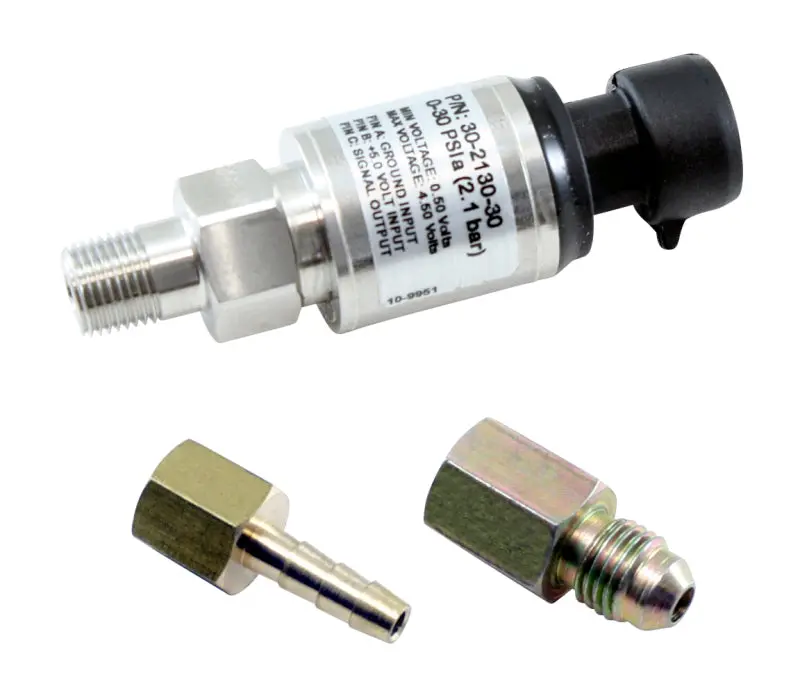 Aem 2-Bar (30 Psi Absolute) Stainless Steel Map Sensor Kit 1