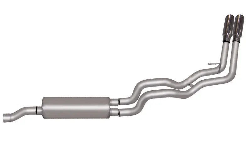 Gibson Dual-Sport Cat-Back Exhaust System — Aluminized Steel — For 2009–2010 Dodge Ram 1500 Slt 4.7L 1