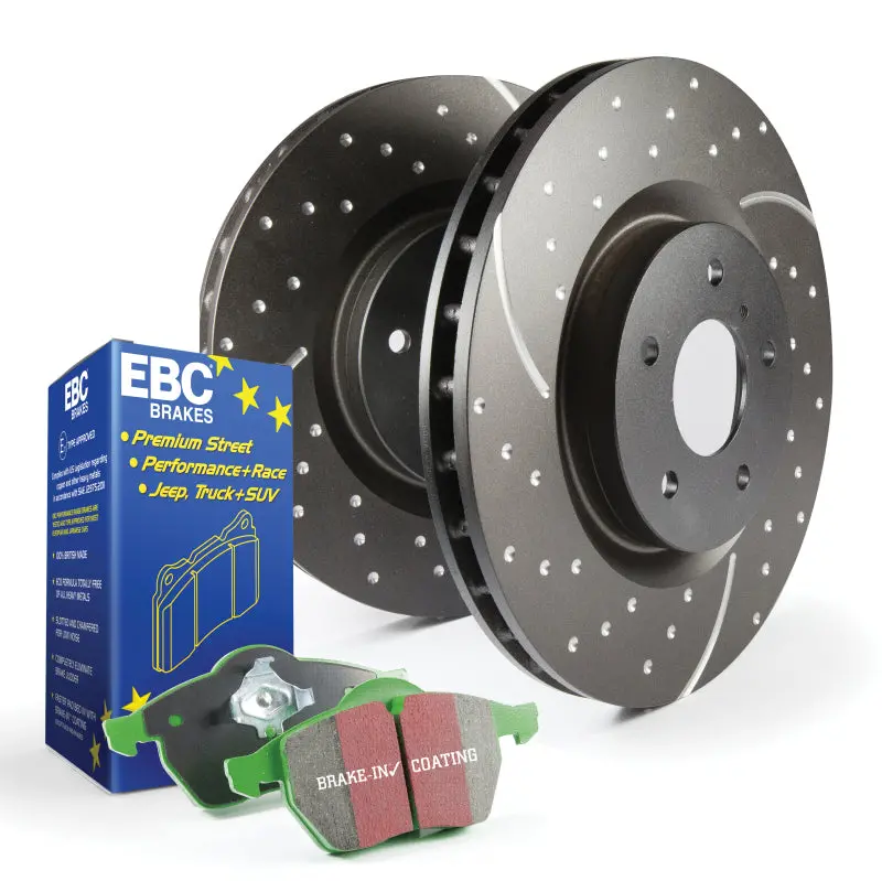 Ebc S3 Kits Greenstuff Pads & Gd Rotors 2