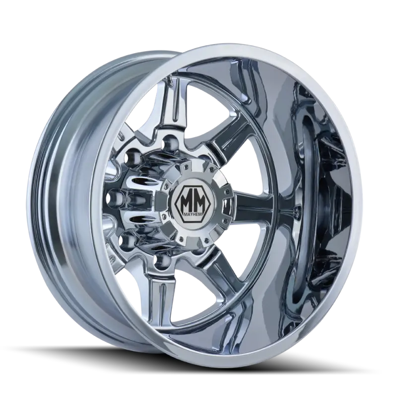 Mayhem Monstir Chrome Rear Wheel – 17X6.5", 8X210 Bolt Pattern, -140Mm Offset, 154.2Mm Hub 1