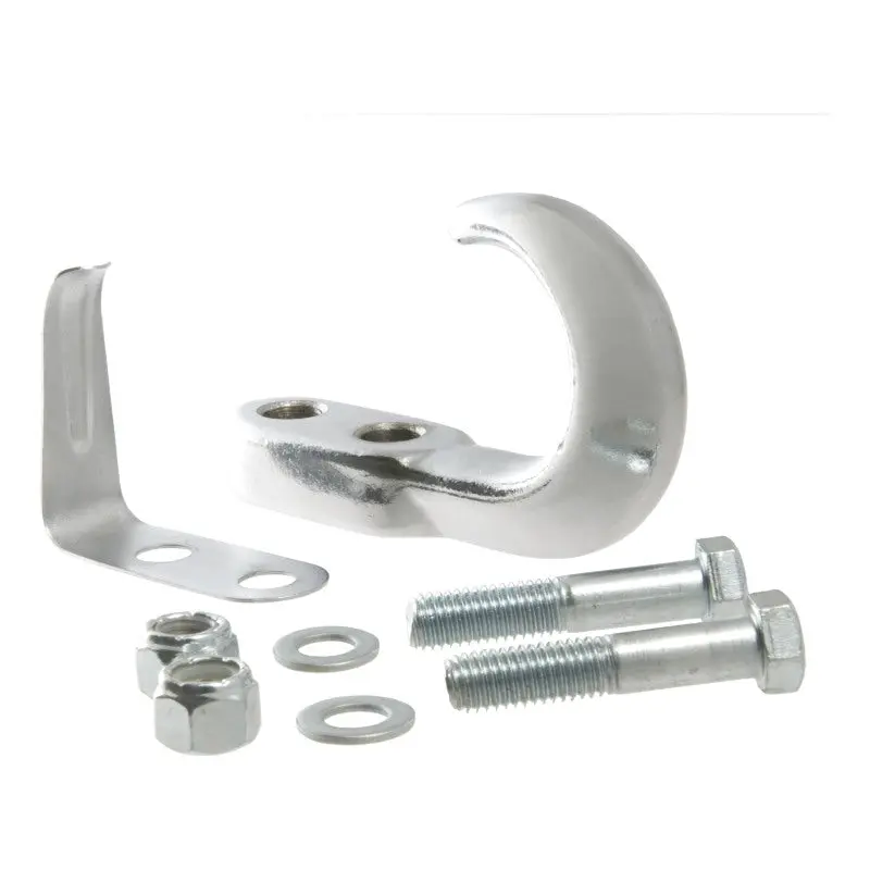 Curt Heavy-Duty Chrome Tow Hook With Mounting Hardware – 10,000 Lb Capacity 1
