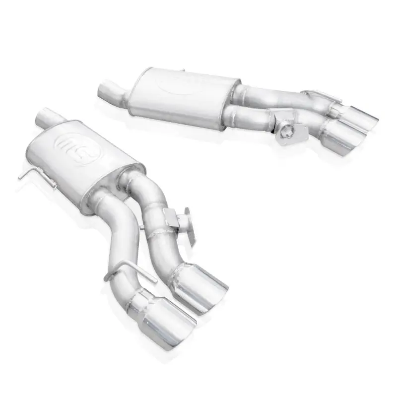 Stainless Works Dual-Mode Axleback Exhaust System For 2016–2018 Cadillac Cts-V Sedan — 4" Tips, Turbo Mufflers 1