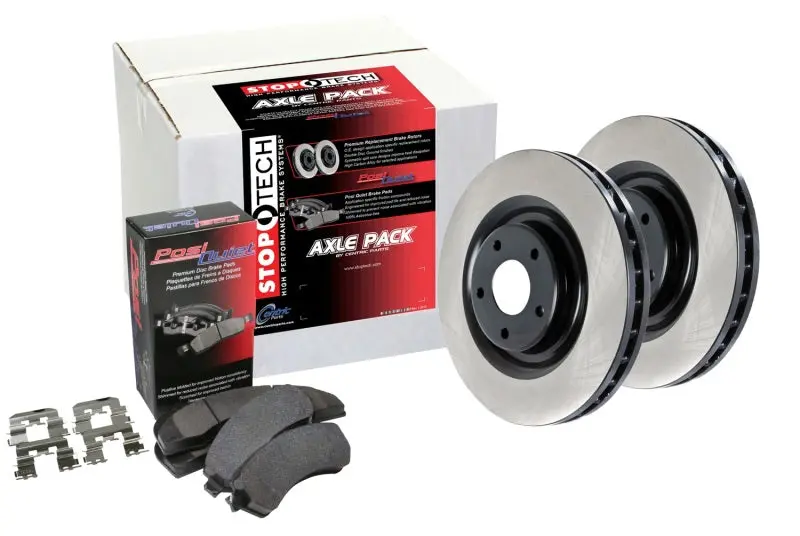 Centric Oe-Style Coated Rear Brake Replacement Kit – Two-Wheel Set 1