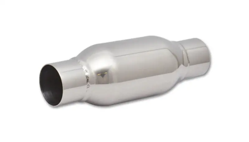 Vibrant Performance Stainless Steel Resonator – 2.5-Inch Inlet/Outlet, 12-Inch Length 1