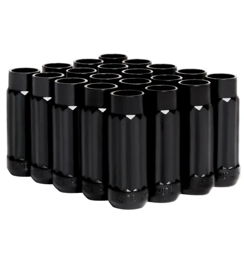Blox Racing P17 Tuner Lug Nuts – 12-Sided, 12×1.5Mm, Black Steel, Set Of 20 1