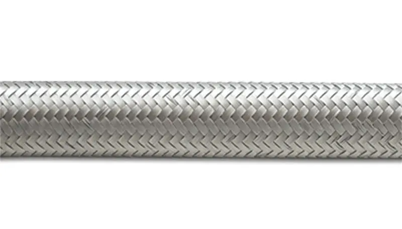 Vibrant Stainless Steel -6 An Braided Flex Hose – 20-Foot Roll 1