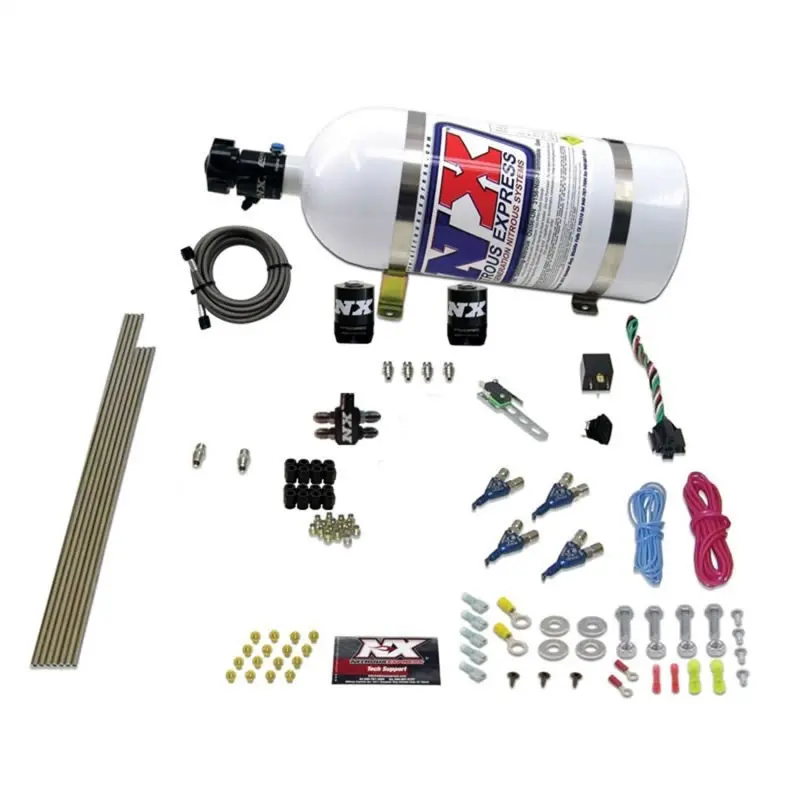Nitrous Express 4-Cylinder Efi Nitrous Kit – 50–250 Hp Range With 10-Lb Bottle 1