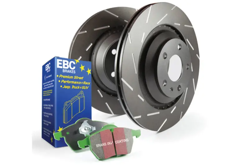 Ebc S2 Kits Greenstuff Pads & Usr Rotors 1