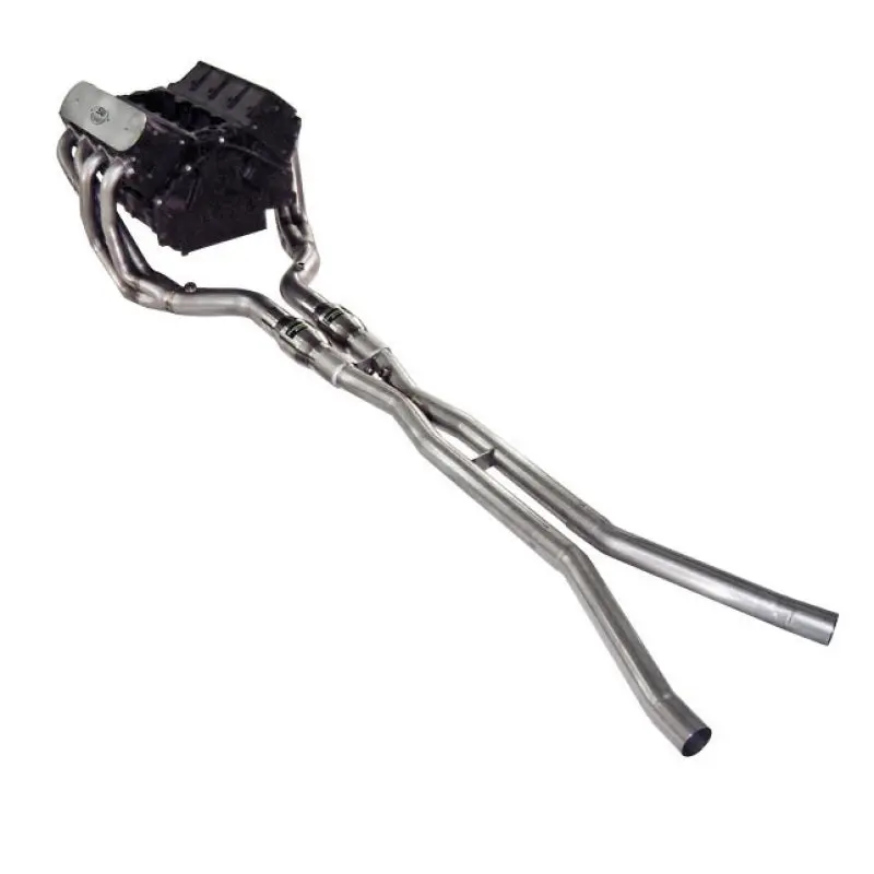 Stainless Works Chevy Corvette 2005-08 Headers 1-7/8In Primaries X-Pipe With Converters 1
