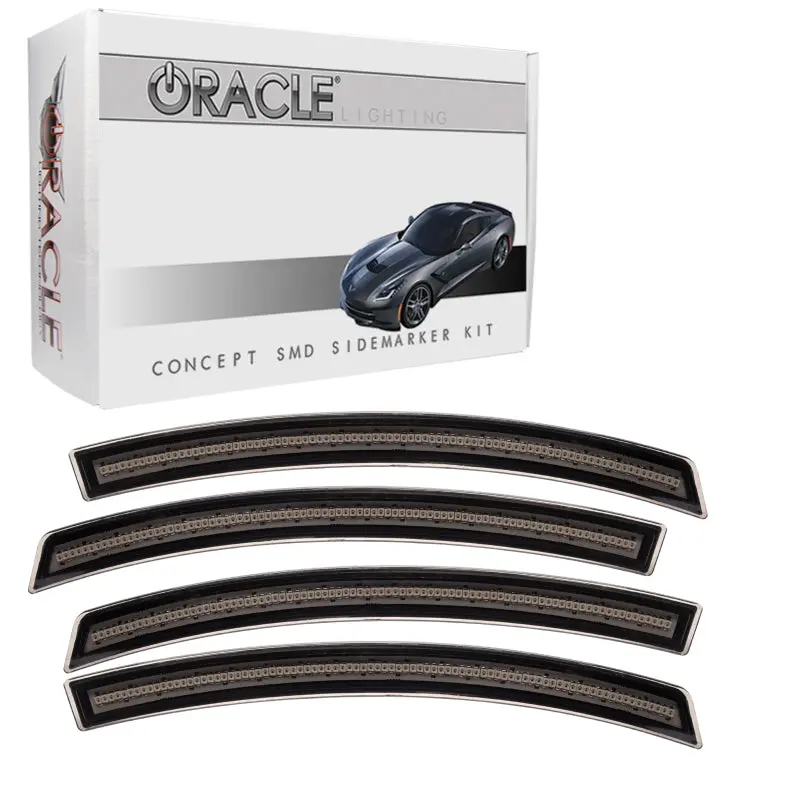 Oracle Tinted Sidemarker Light Set For Chevrolet Corvette C7 – No Paint Required 1