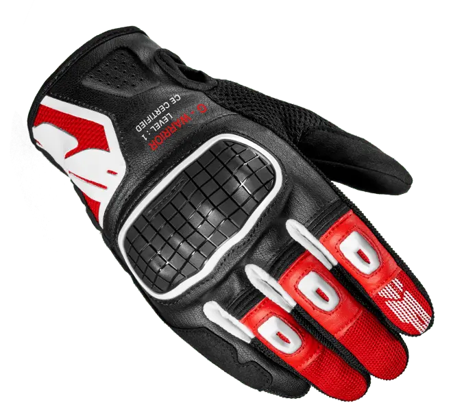 Spidi G-Warrior Motorcycle Riding Leather Gloves 1
