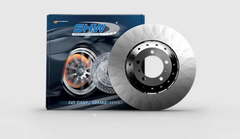 Shw Lightweight Rear Brake Rotors For 2018–20 Audi Rs5 2.9L (Excludes Ceramic Brake Systems) 1