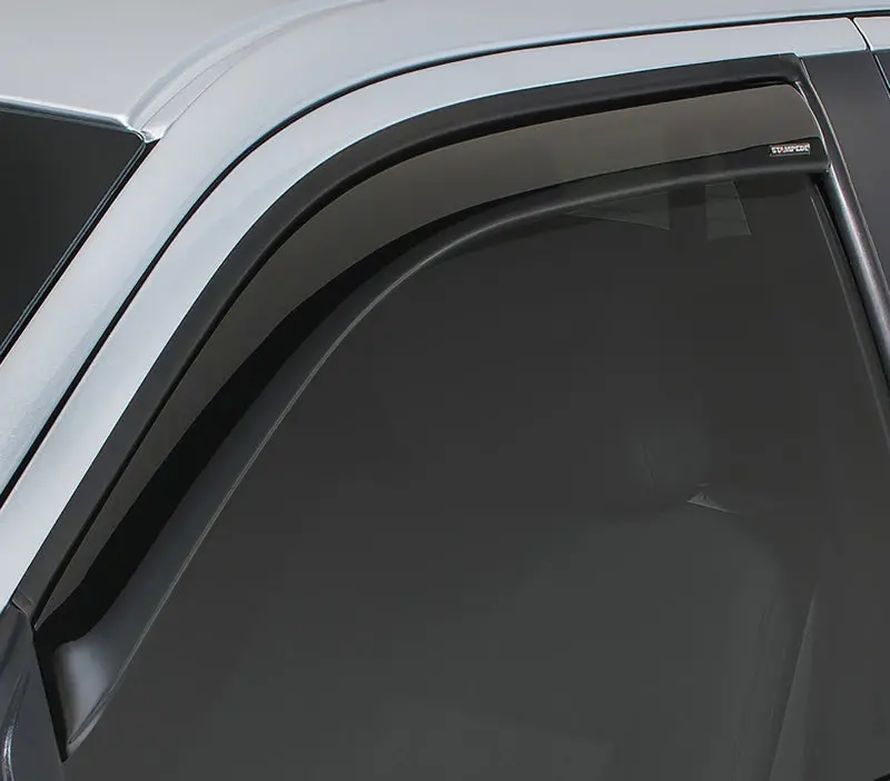 Stampede Snap-Inz Sidewind Deflector Kit — Smoke Tint, 2-Piece For 1988–1998 Chevy C1500 Extended Cab 2