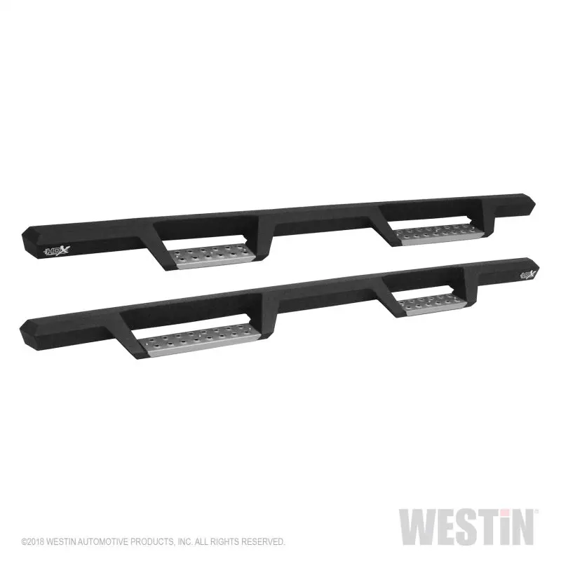 Westin Hdx Stainless Steel Drop Step Bars – Nerf Steps For 2007–2021 Toyota Tundra Crewmax (Texas Black Finish) 1