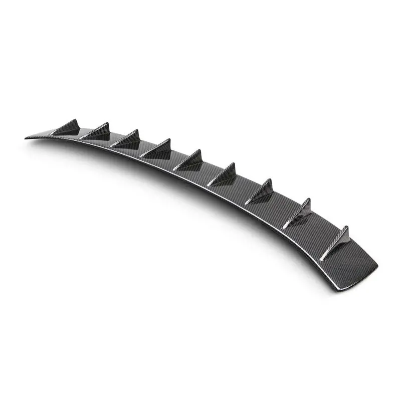 Seibon Carbon Fiber Rear Fin Spoiler – Gloss Finish, Fits 2016 Honda Civic Fc1/Fc2 Sedan 1