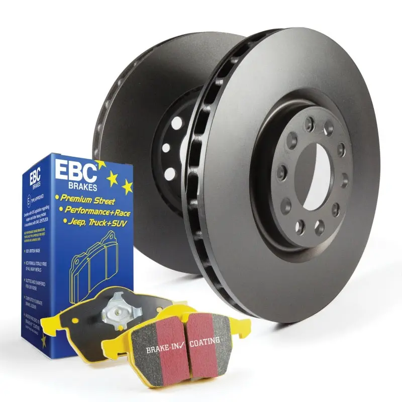Stage 13 Performance Brake Kit: Yellowstuff Pads + Rk Drilled & Slotted Rotors 2