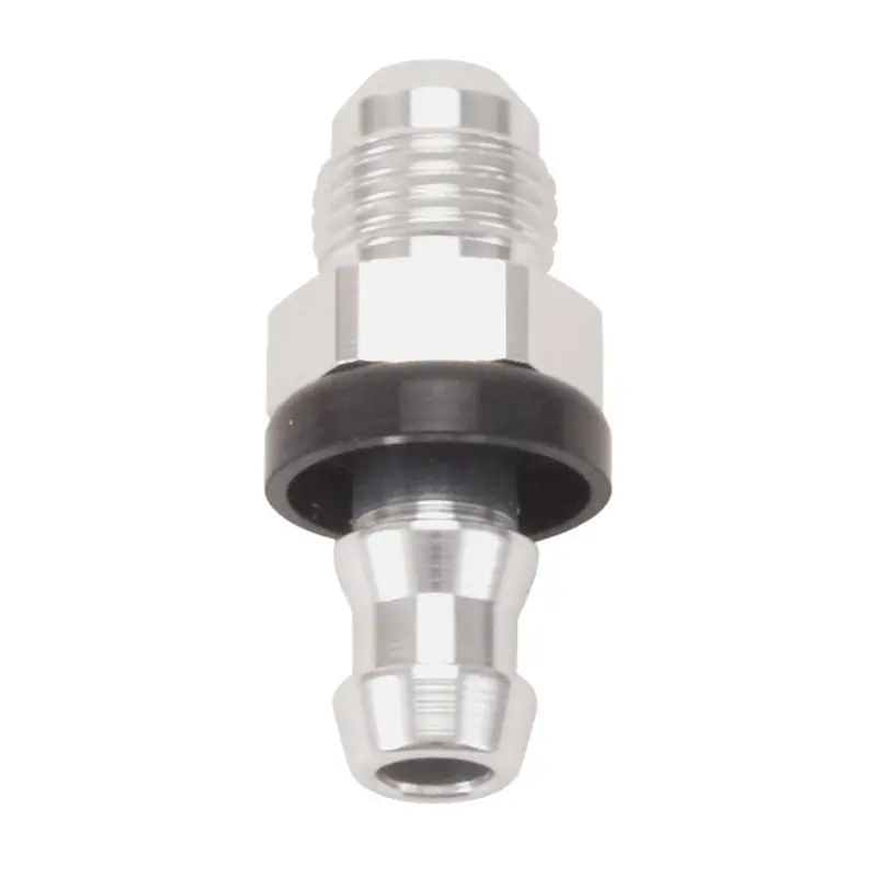 Russell Performance -6 An Male To 3/8-Inch Barb Fitting – Clear Anodized 1