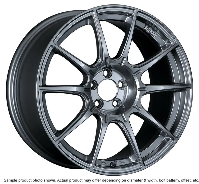 Ssr Gtx01 Dark Silver Alloy Wheel – 19X9.5, 5X114.3Mm, +35Mm Offset (Fits 2004–2008 Acura Tl, 1993–1998 Toyota Supra) 1