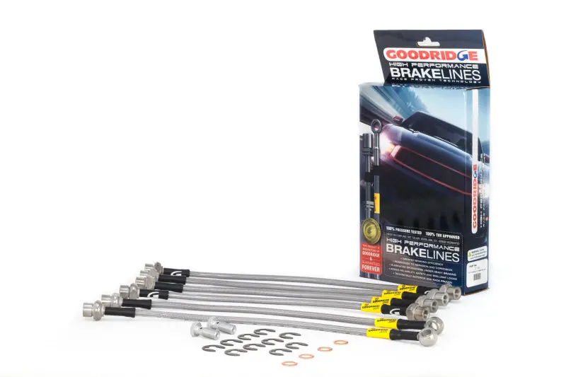 Goodridge Stainless Steel Brake Line Kit – 2008+ Toyota Tundra (2Wd & 4Wd) 1