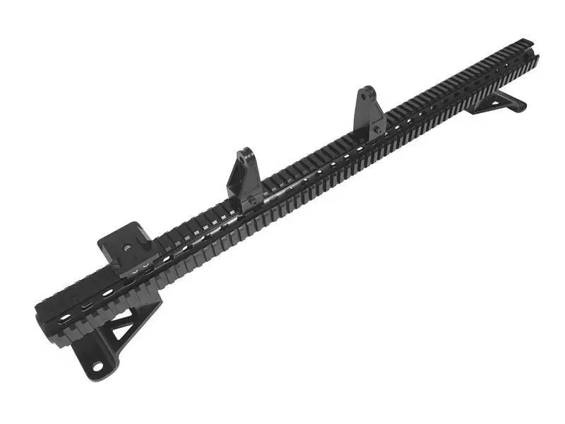 Dv8 Offroad Hood-Mounted Rail System For 2007–2018 Jeep Jk Wrangler 1