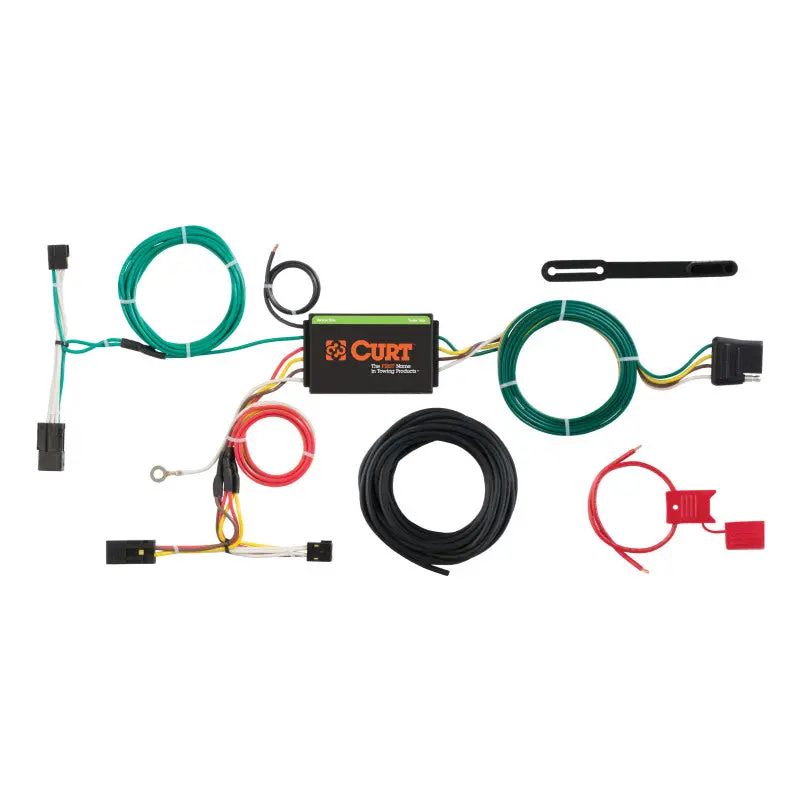 Curt Custom 4-Way Flat Trailer Wiring Harness For 2013–2015 Chevrolet Captiva Sport 1