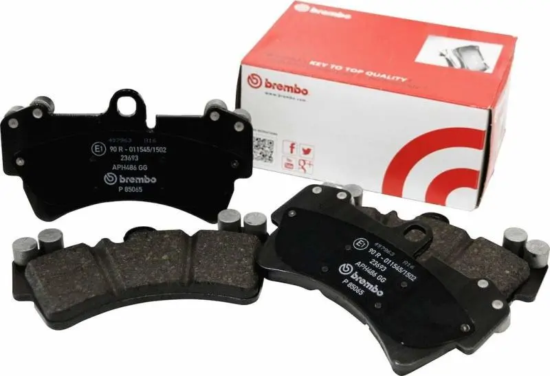 Brembo Premium Nao Ceramic Rear Brake Pads — Oe-Equivalent — For 2008–2013 Bmw 128I, 325I/Xi, And 328I 1