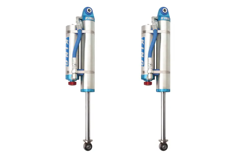 King Shocks Rear Piggyback Reservoir Shocks – 2.5-Inch Body, Adjustable, For 2007–2018 Chevrolet Silverado 1500 (Pair) 1